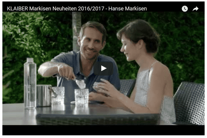Klaiber Markisen Sonnenschutz Neuheiten 2017